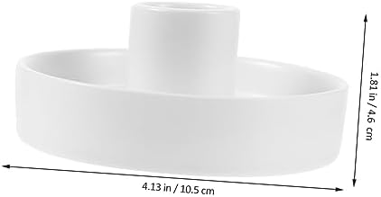 Amosfun Ceramic Candle Holder for Incense Sticks
