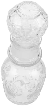 Vintage Miniature Glass Perfume Bottle for Travel and Home Decor