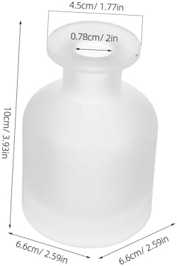 Anneome 2Pcs Empty Glass Diffuser Bottles for Essential Oils and Fragrance