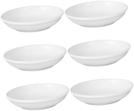 6pcs Ceramic Tea Light Candle Holders for Wax Warmers and Essential Oil Plates