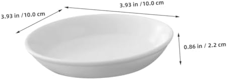 6pcs Ceramic Tea Light Candle Holders for Wax Warmers and Essential Oil Plates