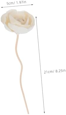 MAGICLULU 8PCS Rattan Aroma Diffuser Sticks for Home and Spa Decor