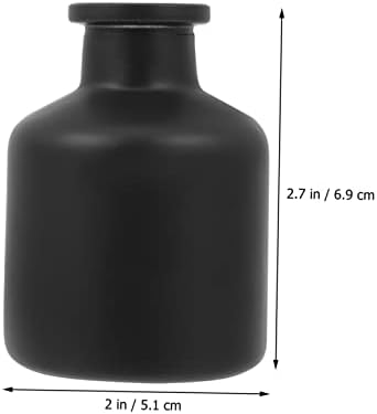 PRETYZOOM 3pcs Frosted Aromatherapy Diffuser Bottles for Home Decor