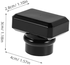 5pcs Elegant Perfume Bottle Caps for Travel and Office Use