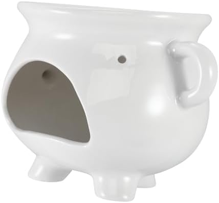 Cabilock Aroma Oil Burner Ceramic Candle Holder for Home Relaxation and Aromatherapy