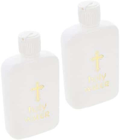 2Pcs Refillable Holy Water Bottles for Aromatherapy and Ceremonies