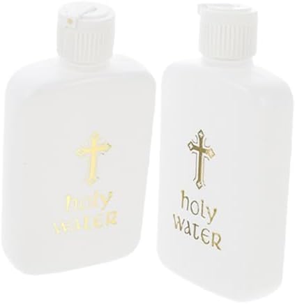 Cabilock 2Pcs Holy Water Bottles for Baptism Ceremonies