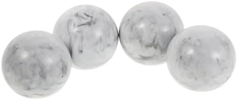4pcs Resin Spray Bottle Cap Tooth Ball Decor Lids
