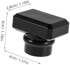 5pcs Plastic Perfume Bottle Caps Round Seal Replacement Lids
