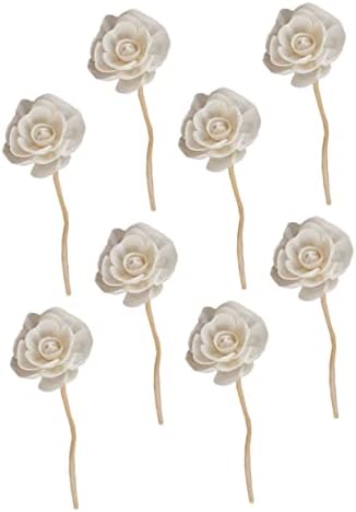 Gatuida 8pcs Natural Aromatherapy Diffuser Sticks with Sandalwood Scent