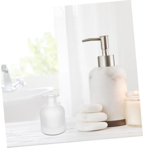 2pcs Glass Reed Diffuser Bottles Decorative Empty Fragrance Containers