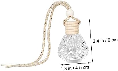 PRETYZOOM 6Pcs Hanging Perfume Bottle for Car and Home Decor