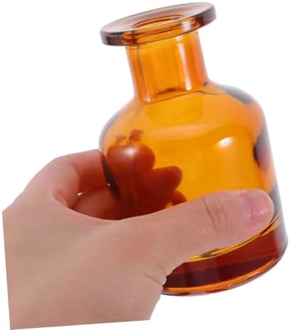 SMASOLO 2pcs Empty Glass Diffuser Bottles for Aromatherapy