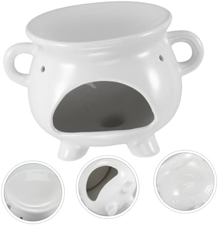 GARVALON Ceramic Burner for Tea Light and Scented Candles
