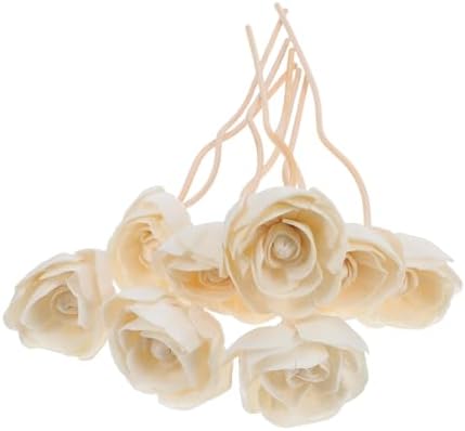 BESTOYARD 8pcs Aroma Diffuser Flower Rattan Sticks for Natural Fragrance