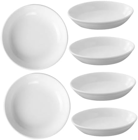 Happyyami 6pcs Ceramic Dish Replacement for Wax Warmers