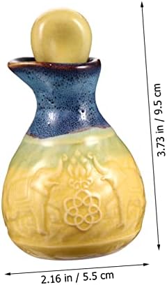 SAFIGLE Aroma Diffuser Essential Oil Bottle Stopper Decorative Travel Accessory