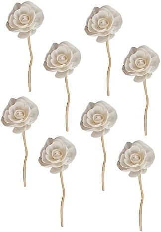 8pcs Aromatherapy Rattan Diffuser Sticks for Home Fragrance and Decor