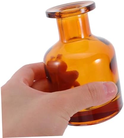 2 Pcs 150ml Glass Diffuser Bottles with Caps for Home Office and Car