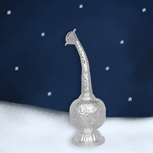 German Silver-Plated Attardani Pooja Room Sprinkler
