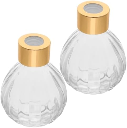 2pcs Decorative Diffuser Bottles Incense Container for Bedroom Travel Home Use