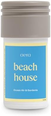 Aera Mini Diffuser with Beach House Refill - Alexa Compatible Family Safe 800-Hour Lasting Scent