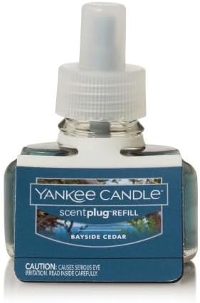 Yankee Candle Bayside Cedar Plug Refill Pack of 4