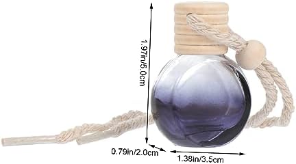 20pcs Car Perfume Bottle Pendant Set with Essential Oil Diffuser