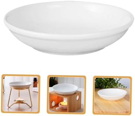 6pcs Ceramic Tea Light Candle Holders for Wax Warmers and Essential Oil Plates