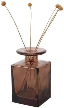 Quupy 150ML Square Brown Glass Diffuser Bottle
