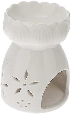 Ceramic Aroma Diffuser with Tea Light Holder for Home Decor