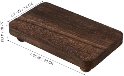 Solid Wood Perfume Organizer Tray with Aromatherapy Display