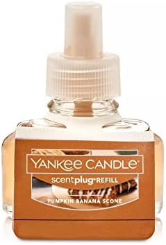 Yankee Candle Scent Plug Refill Pumpkin Banana Scone Pack of 4