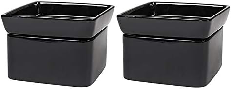 Elanze Designs Jar Candle and Wax Tart Oil Warmer - 2 Pack