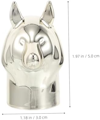 5pcs Fox Perfume Bottle Closures for DIY Projects Replacement
