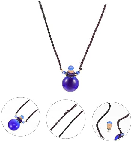 Healifty Portable Car Diffuser Perfume Holder Decorative Bottle Necklace