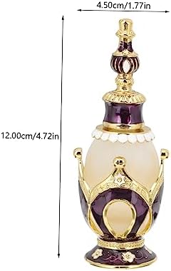 Delicate Perfume Bottle Aroma Diffuser with Crown Design for Home Office and Spa Decor
