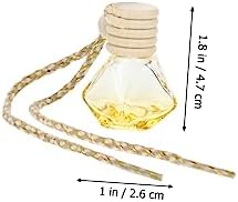 Cabilock 5Pcs Hanging Perfume Bottle Diffuser for Car Aromatherapy Pendant