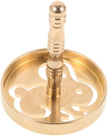 Brass Incense Press Mold Tool for DIY Fragrance Creation