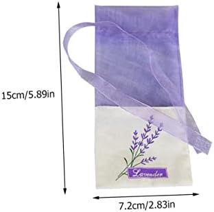22Pcs Lavender Sachet Bags with Gauze Ribbons for Closet Freshness