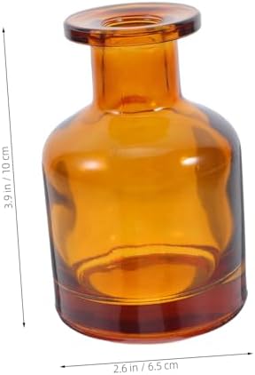 2pcs Glass Diffuser Bottles with Reed Sticks for Home Office Car Fragrance