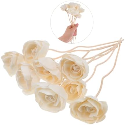 8pcs Flower Diffuser Sticks Natural Rattan for Home Decor