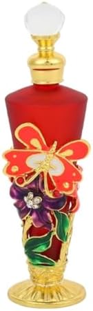 Vintage Perfume Bottle 30ml Glass Decorative Essential Oil Vial