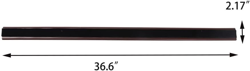 2Pack Door Draft Stopper with Felt Cloth Soundproofing for Doors