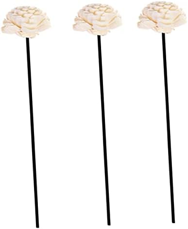 ABOOFAN 3pcs Lavender Aromatherapy Rattan Diffuser Sticks Home Decor