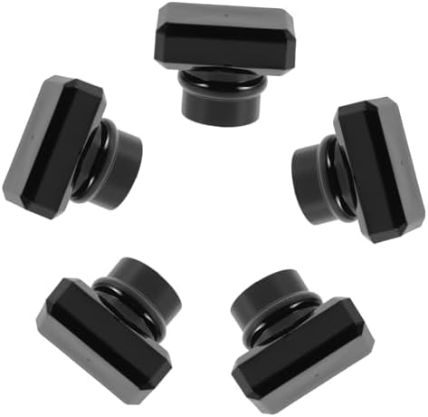5pcs Elegant Round Perfume Bottle Caps Replacement Lids