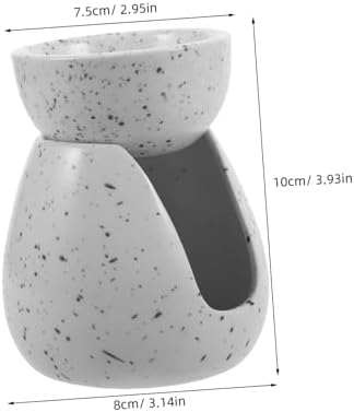 ABOOFAN Essential Oil Diffuser Ceramic Candle Holder Aromatherapy Warmer