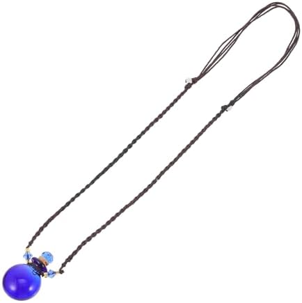 Adjustable Perfume Bottle Necklace for Car Diffusion and Home Use