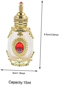 Exotic Style Refillable Perfume Bottle with Rhinestone Design