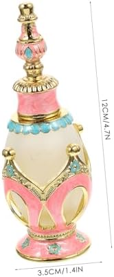 Elegant Vintage Arabian Perfume Bottle Travel Essential Oil Container